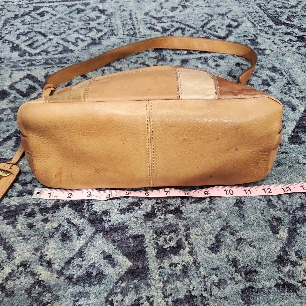 Fossil Patch Leather Shoulder Bag - image 4